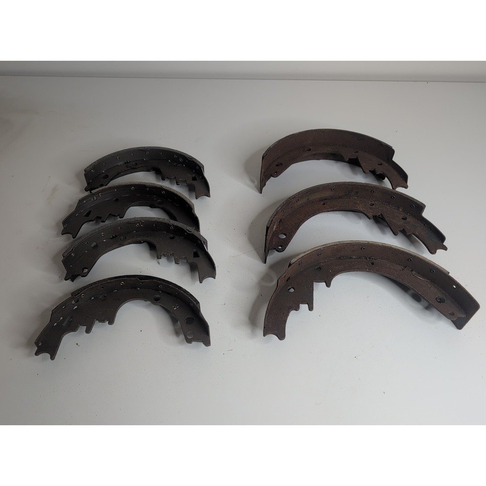Vintage Lot Of 7 Brake Shoes Delco Morain 454073 32 16
